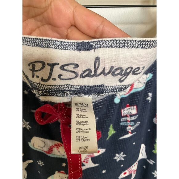 PJ Salvage Waffle Knit Pajama Pants - Picture 3 of 4